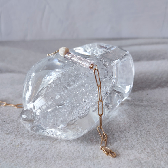 渦潮-uzushio（GD×Lt.PU）：100年前のフランス吹きガラスの