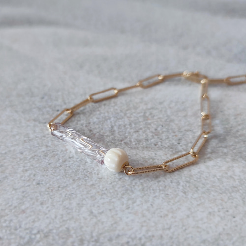 渦潮-uzushio（GD×Lt.PU）：100年前のフランス吹きガラスの