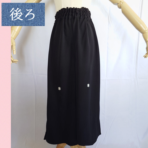 15☆13号サイズ ワイドパンツ ＆ シュシュ 袴パンツ 着物