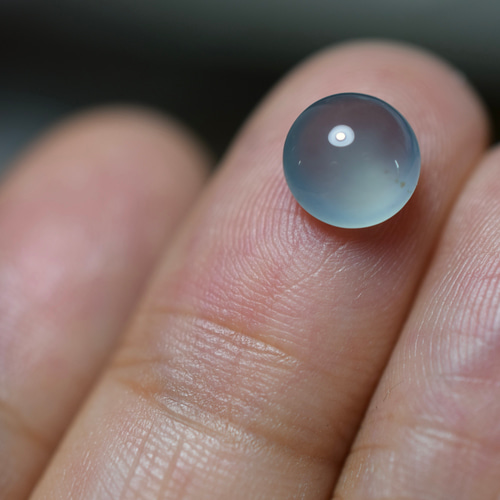 RS8-61 極品 真ん丸 宝石質 高氷種 氷青緑 天然グアテマラ産 A貨 本