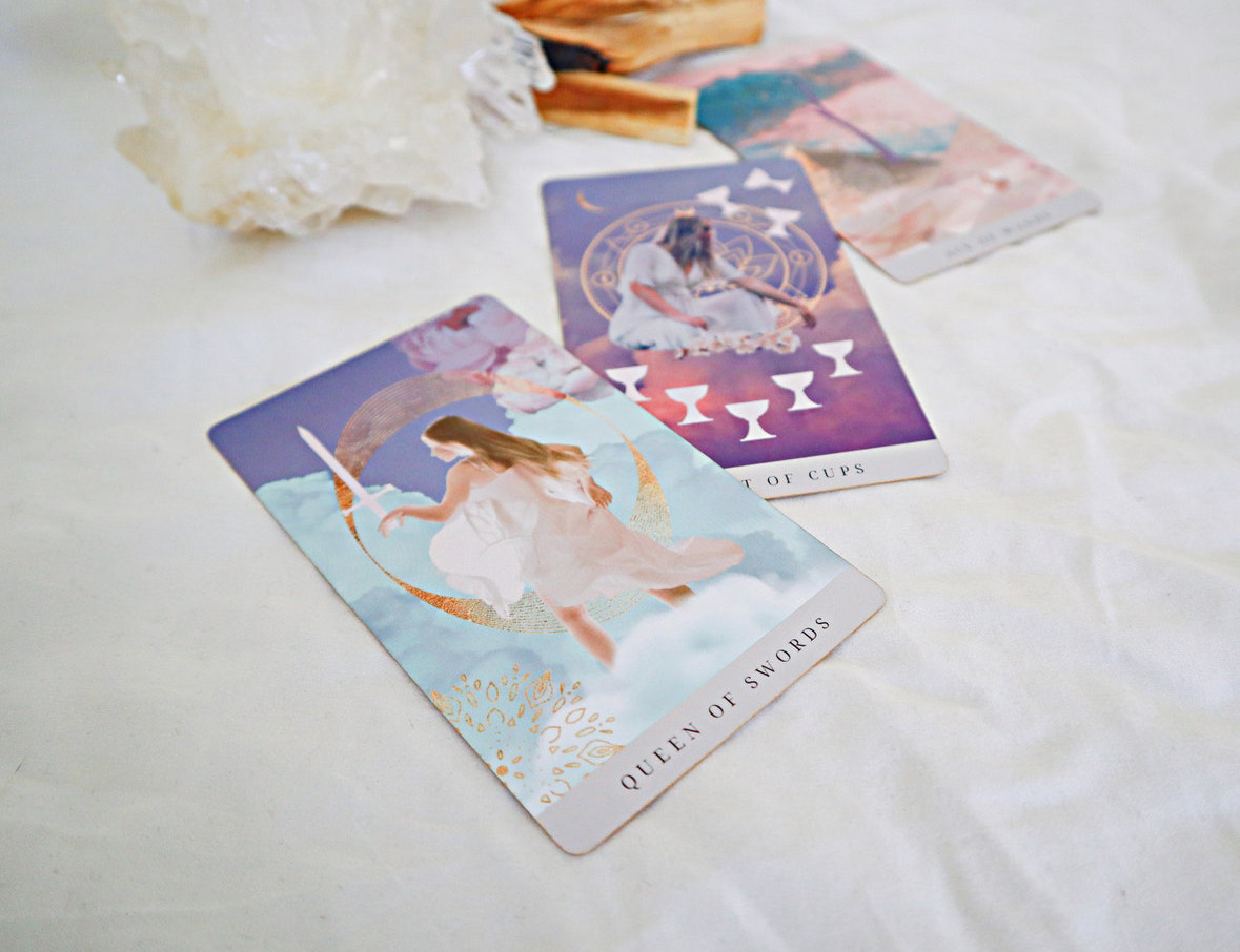 atelierM♡ハートタロットカード Amazon.co.jp: Ghjkldha タロットカードセット 英語版 78ピース