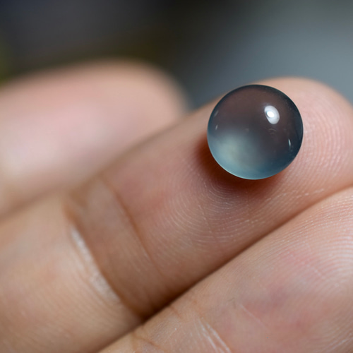 RS8-63 極品 真ん丸 宝石質 高氷種 氷藍水 天然グアテマラ産 A貨 本  