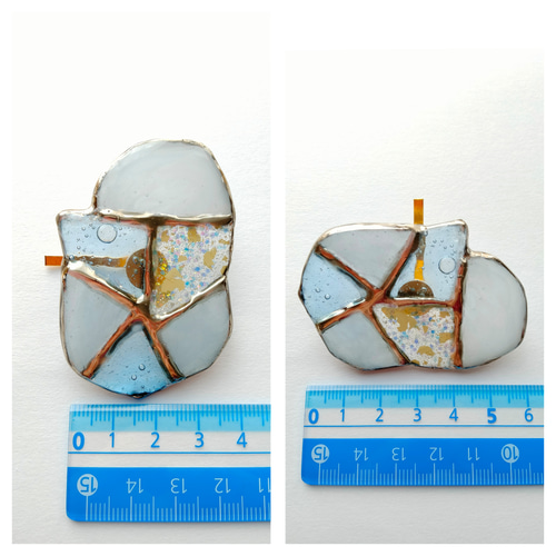 レジンヘアゴム ホヌ ステンドグラス調 fe8701b269689dccd143538ade655d