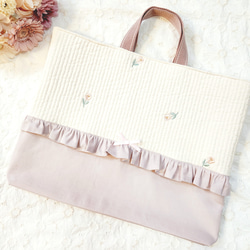New 入園入学グッズ 3点セット【 リバティ風 花柄 】 大きめ