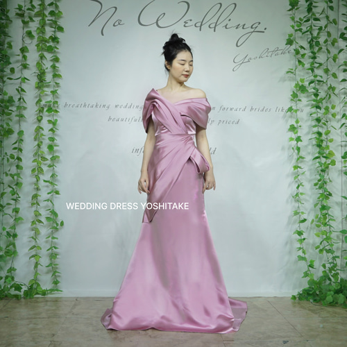 KH-0580pink【結婚式 カラードレス レンタル】 – 結婚式準備