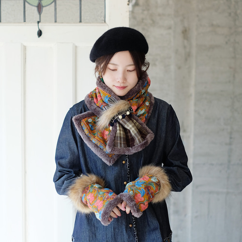 大人気商品に新色登場！！スザンニエコファースヌード（22w-09