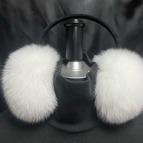 ふう♡イヤーマフ♡白と黒 楽天市場】イヤーマフ 大人 レディース 冬 耳当て 白 黒 茶色 無地