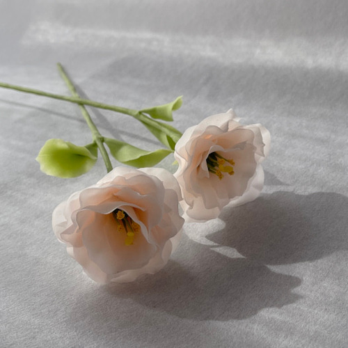 受注制作】6色から選べる 琥珀糖みたいな粘土のトルコキキョウ