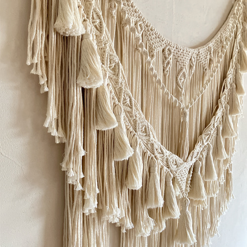 macrame big garland tapestry マクラメ ビッグ ガーランド