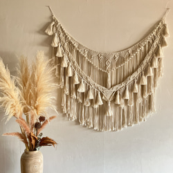 macrame big garland tapestry マクラメ ビッグ ガーランド