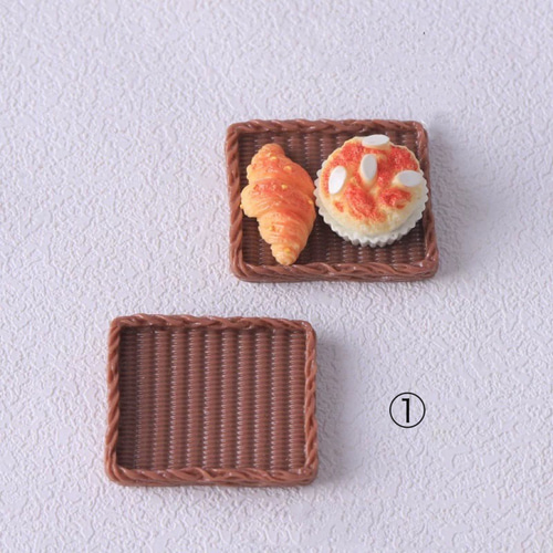 ミニチュアドールハウス ミニチュア バスケット 小さなかご 1個 全6種