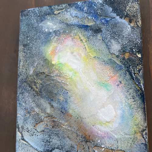 絵画原画 アクリル画テクスチャーアート