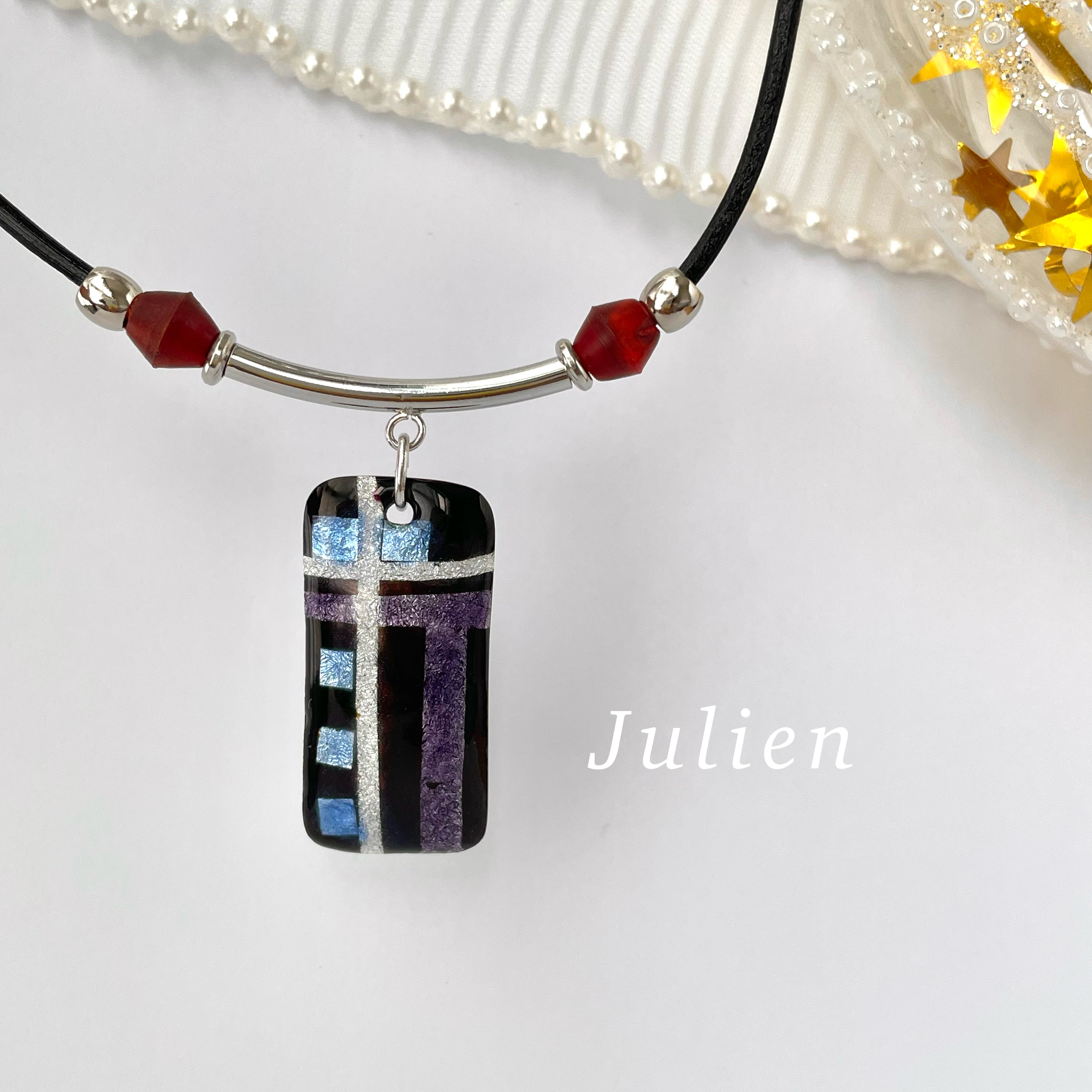 七宝焼きネックレス (276)