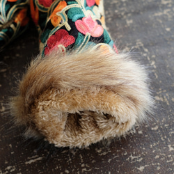 配套圍脖有售！ Suzanne 環保皮草手套（24w-12）黑 ver.3 第5張的照片