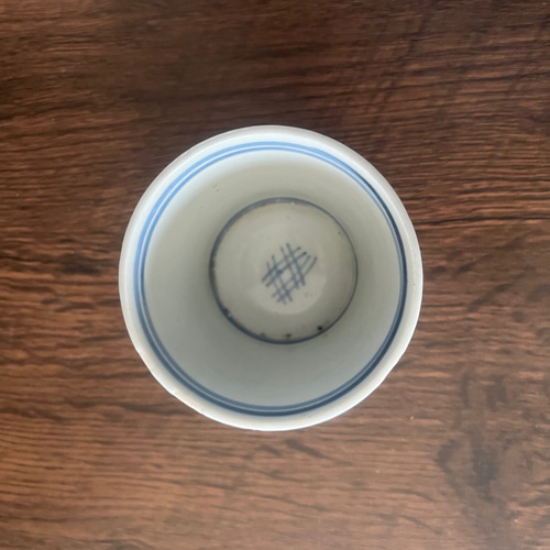 伊万里染付蕎麦猪口 蛇の目高台 湯呑み antique art nozomi 通販