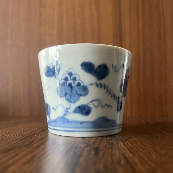 伊万里染付蕎麦猪口 NO.103 おちょこ・ぐい呑み・徳利 antique