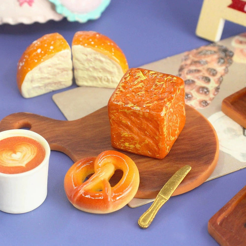 ミニチュアドールハウス ミニチュア プレッツェル 1個 パン屋 フード