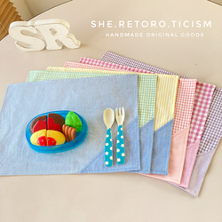 らんちょんまっとページ ♦︎day to day♦︎ サイズが選べる☆ ランチョンマット #しわに