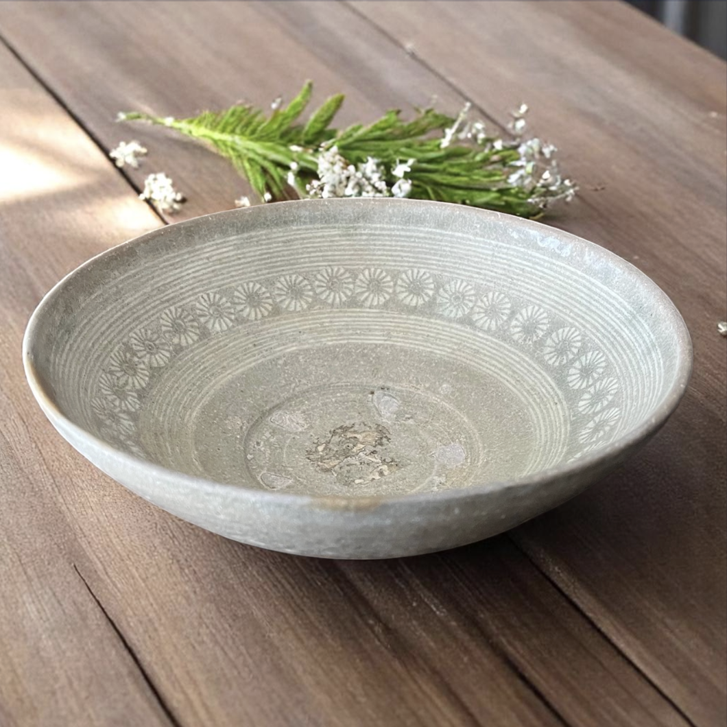 15世紀 李朝 花三島 菓子器 鉢