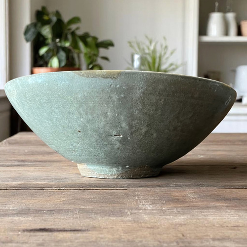 李朝　三島　菓子鉢  アンティーク 15世紀 李朝 花三島 菓子器 鉢 お椀・ボウル・鉢 antique art