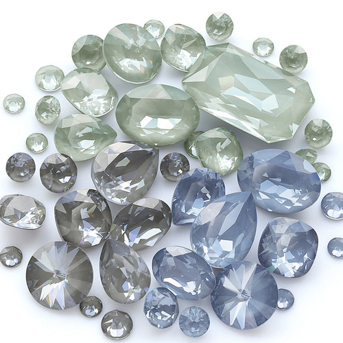 100年に一度咲く花 agave crystalピアス/イヤリング 14Kgf/SV