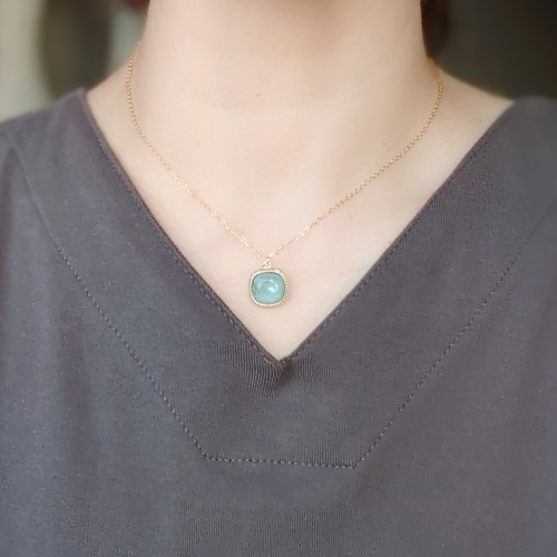 100年に一度咲く花 agave crystalピアス/イヤリング 14Kgf/SV