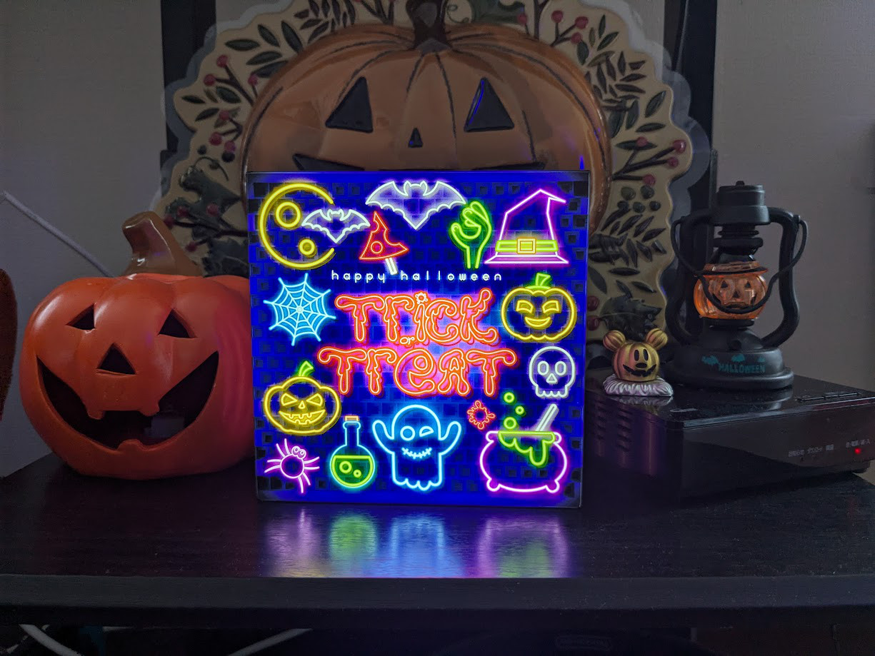 【速達対応】ハロウィン ハロウィーン ホラー 仮装 パーティー 照明 看板 置物 雑貨 ライトBOX 電飾看板 電光看板