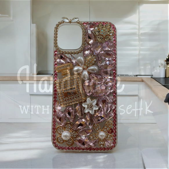 ラインストーン香水型iPhoneケース ラインストーン香水型iPhoneケース
