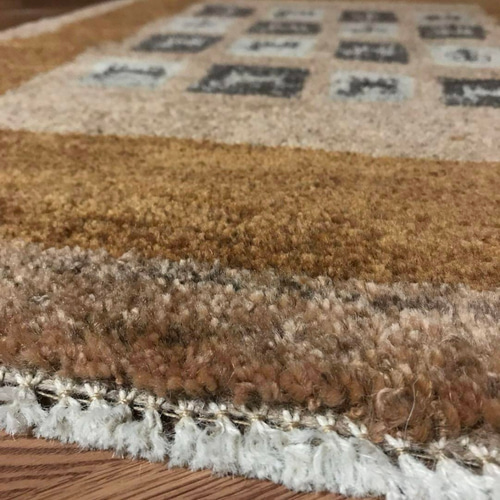 ギャッベ ペルシャ絨毯 91x65cm ギャベ 玄関マット 手織り ラグ 絨毯 ペルシャギャッベ (ギャベ) 玄関マット No:GP-281 カーペット