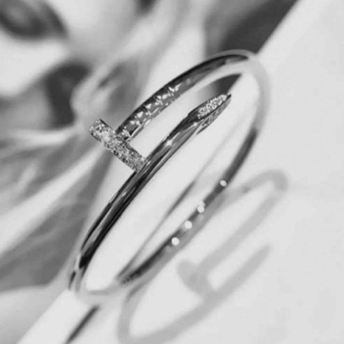 【2025年】お歳暮ギフト 釘 ジュスト ✳️ハイクオリティ バングル LOVE ブレスレット アクセサリー