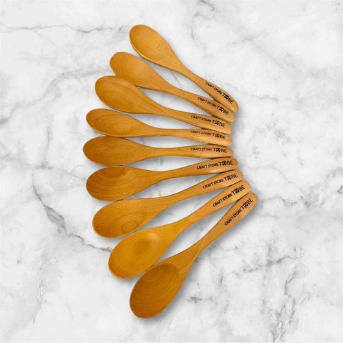 オリジナル 名入れスプーン 天然素材 オーダーメイド 【600円/本】