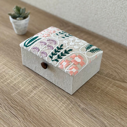 カルトナージュ風BOX 軟質マステケース 平袋コラージュ おすそ分けケース カルトナージュ風BOX 軟質マステケース 平袋コラージュ