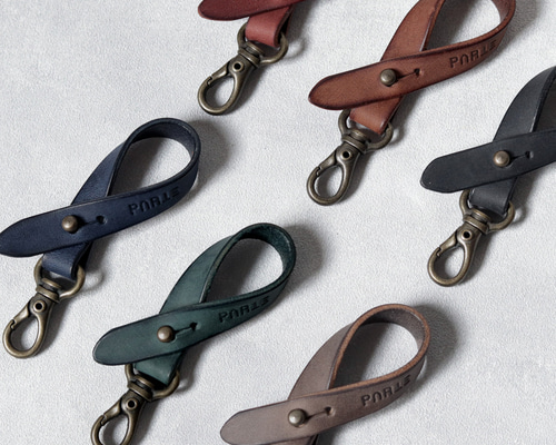 チャームホルダー〈本革〉〈レザー〉 キーリング TowaRe: 通販