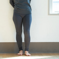asana HEMP100% デニム風 フリンジ パンツ○草木染めマクガ asana HEMP100% デニム風 フリンジ パンツ○草木染めマクガ