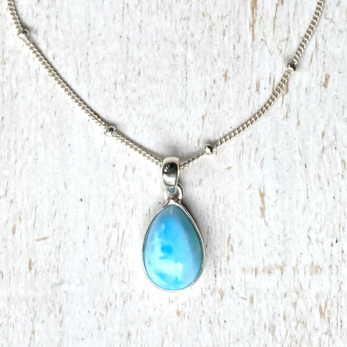 しずく ラリマー ネックレス SV925 ネックレス・ペンダント Ubud Moon