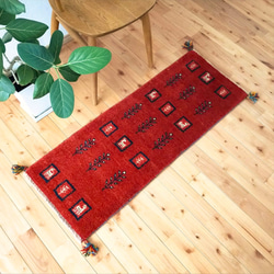 Creema限定目玉品47%OFF】ペルシャ ギャッベ アマレバフト