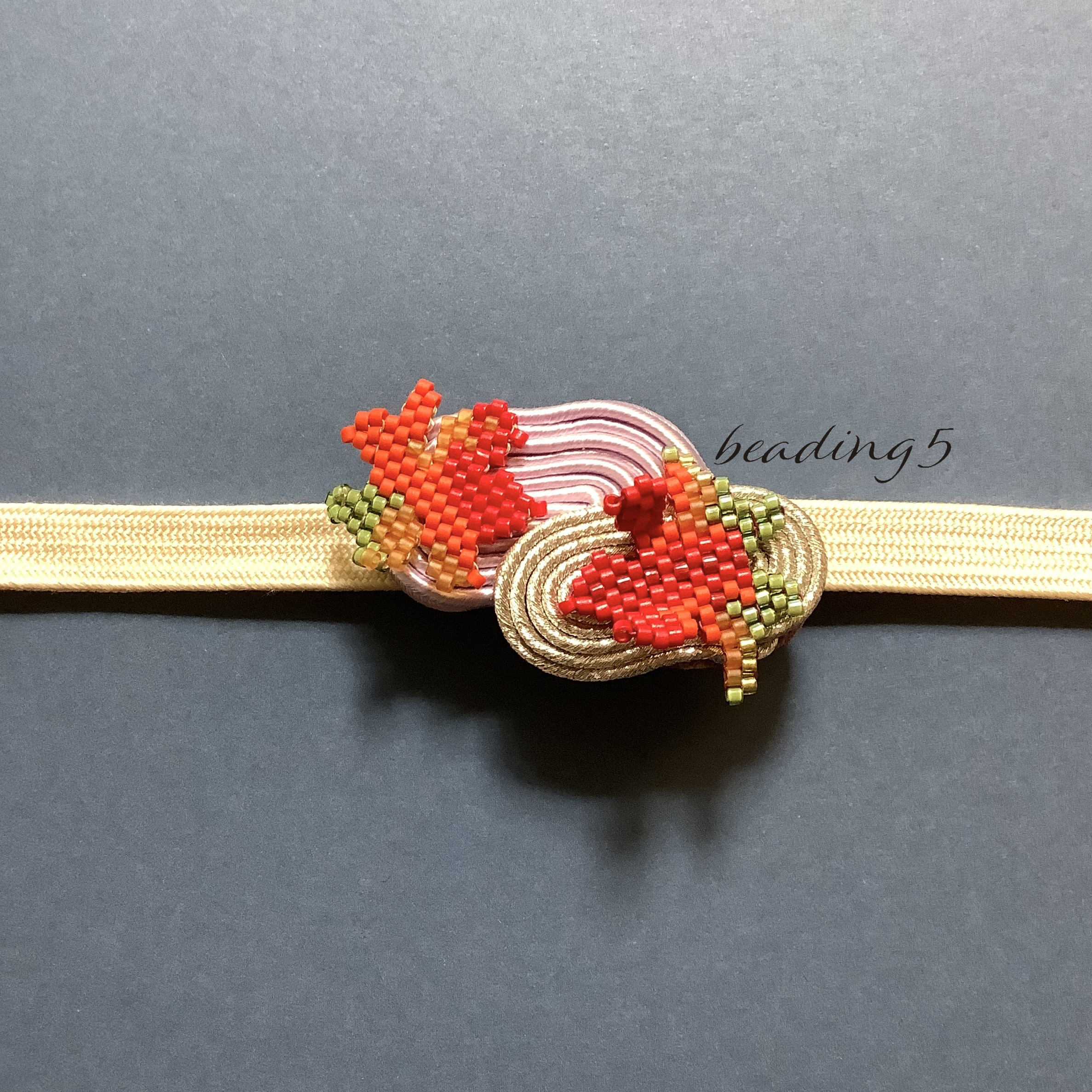 龍田川帯留め(6h354)