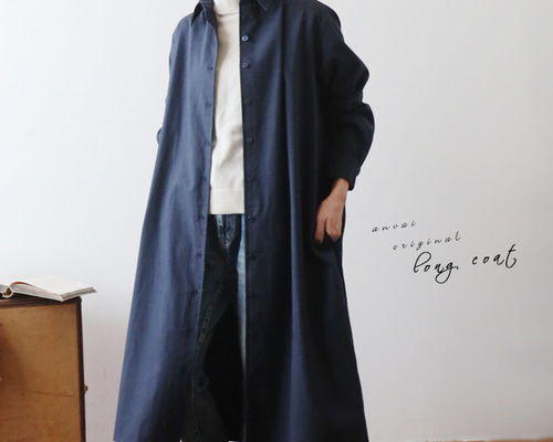 ラスト4 最終SALE ロング ワンピース 角襟ジャケット ゆったり