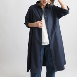 イタリア製 春物コート スプリングコート ブルー 青 ヨーロッパヴィンテージ Europe vintage work coat(ink blue) / ヨーロッパ ヴィンテージ