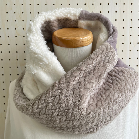 13 ふわもこ スヌード✳︎ ベージュ スヌード Mico⭐︎オーダー不可  