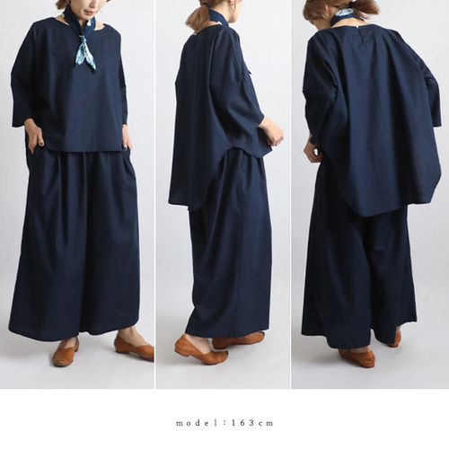 夏ＳＡＬＥ　ギマ擬麻コットン　角襟　燕尾裾　幅広オーバーシャツ前開きジャケット　胸ポケット　ゆったり　黒　R76 ラスト3（送料無料）夏SALE 上下セットアップ 上質ギマ擬麻