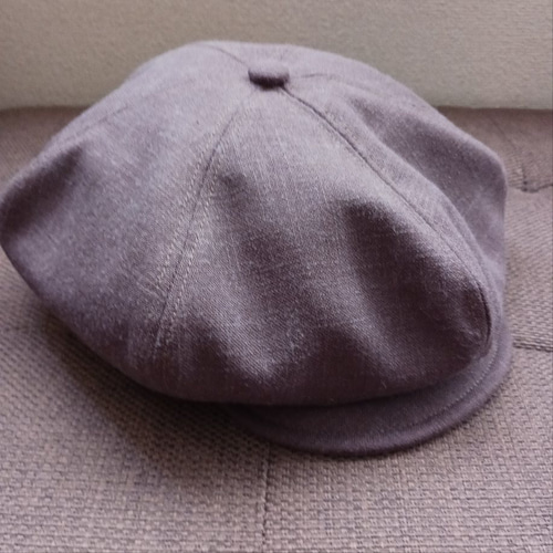 受注製作）No2 L ~60cm ビックシルエット6パネルメンズキャスケット