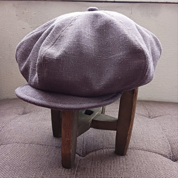 受注製作）No2 L ~60cm ビックシルエット6パネルメンズキャスケット