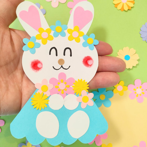 水彩画 原画 うさちゃんのかわいい花瓶 Amazon.co.jp: かわいいウサギのピンクの水彩画 - ポスタ絵画