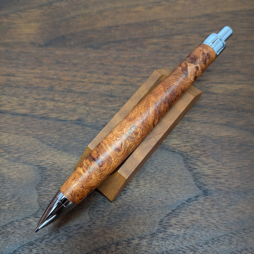 新作】花梨瘤杢 シャープペンシル No.678 ペン・筆記用具 工房 TAISHI