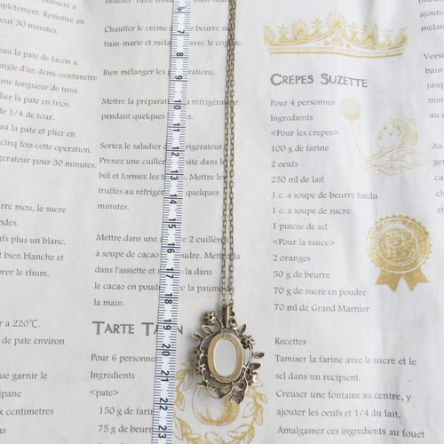 ヴィンテージサフィレット サフィリーン ネックレス 18×13