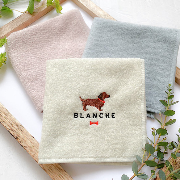 【名入れ可能】 今治タオルハンカチ 1枚目の画像