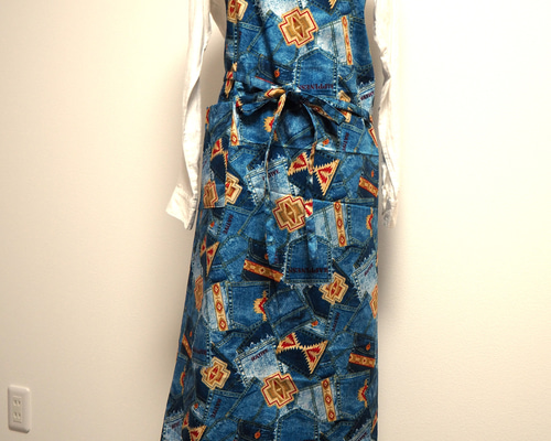 ☆スタイリッシュなワンショルダーエプロン☆個性的で着用がラク