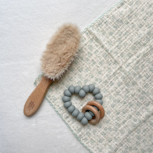 2重ガーゼ ブランケット 100×100 刺繍 綿100％ おくるみ スワドル