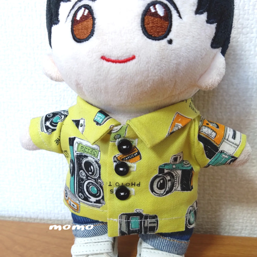 ぬいぐるみ服 着せ替え 20cm ボタンシャツ ぬいぐるみ momo 通販 ぬいぐるみ服 着せ替え 20cm ボタンシャツ ぬいぐるみ momo 通販